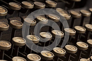 Vintage typewriter