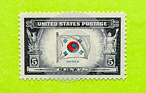 Vintage USA postage stamp