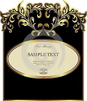 Vintage vector background.