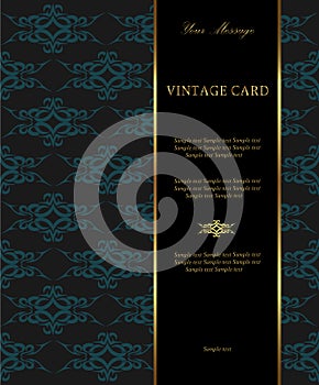 Vintage vector background.