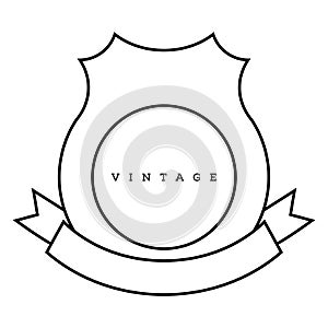 Vintage vector design framework