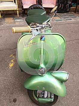 Vintage Vespa, exploration and lifestyle