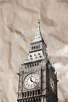 Vintage view of London