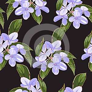 Vintage violet creamy Flowers. Floral Hortensia Background.