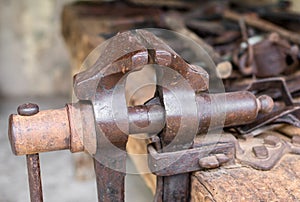Vintage vise.