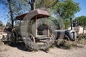 Vintage wagons in mexico