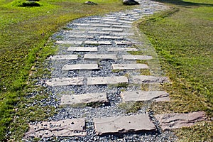 Vintage Walkway in public park