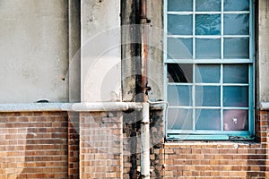 Vintage wall and window in Taichung, Taiwan