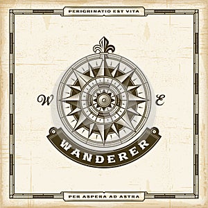 Vintage Wanderer Label