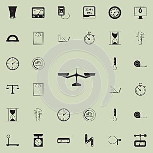 vintage watch icon. Detailed set of Measuring Elements icons. Premium quality graphic design sign. One of the collection icons for