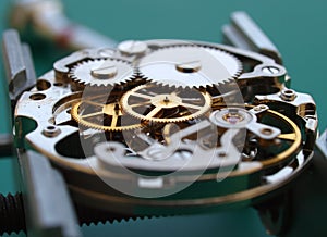 Vintage watch mechanism