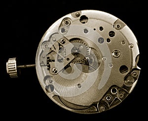 Vintage watch mechanism