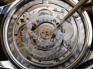 vintage watch mechanism