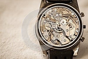 Vintage watch movement
