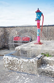 Vintage Water Pump in Ireland