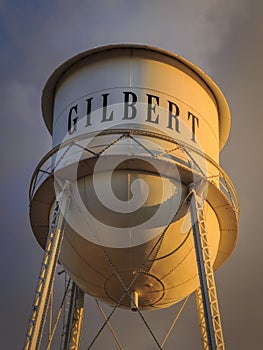 Vintage Water Tower Gilbert Arizona