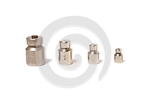 Vintage weight isolated on white