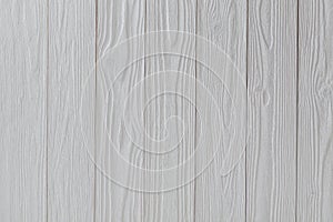 Vintage White Painted Wooden Planks Texture Copyspace For Montages