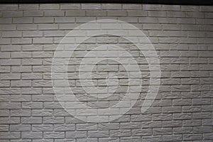 Vintage white wash brick wall texture for design