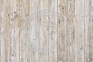 Vintage white weathered rustic wood background texture.