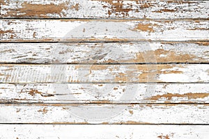 Vintage white wood background