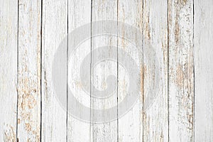 Vintage white wood background