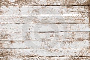 Vintage white wood background