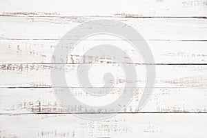 Vintage white wood background