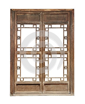 Vintage window frame, chinese style