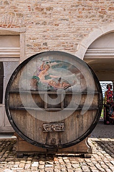 Vintage Wine Barrel