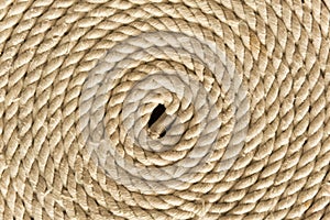 Vintage wite rope pattern