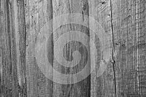 Vintage wood background, black and white wood texture