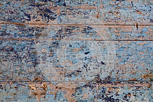 Vintage wood background peeling paint