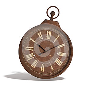 Vintage wood clock