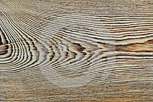 Vintage wood texture with knots. Closeup topview.