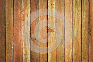 Vintage wooden planks wall background, texture of bark wood with old natural pattern for design art work