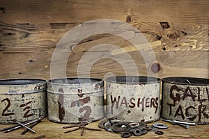 Vintage Workshop Background