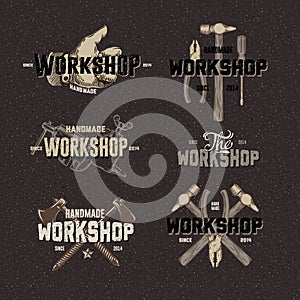 Vintage Workshop conceptual labels