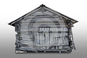 Worn timbered shack