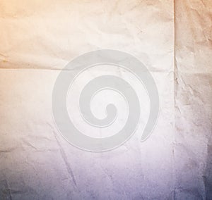 Vintage wrinkle paper background