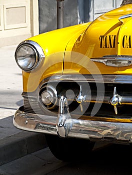 Vintage Yellow Cab