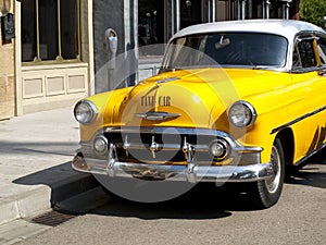 Vintage Yellow Cab