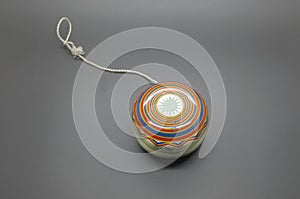 Vintage yoyo with twine