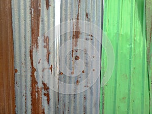 Vintage zinc rust for background or texture