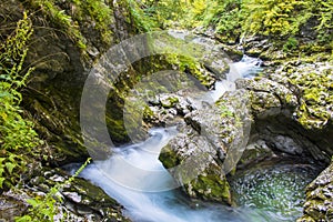 Vintgar gorge, Slovenia, Beautiful environmental place