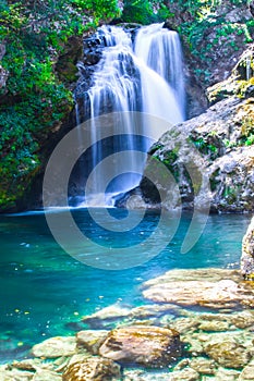 Vintgar gorge, Slovenia, Beautiful environmental place