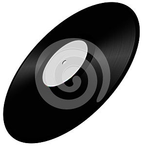 Vinyl disc illustration