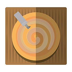 Vinyl disc record music shadow