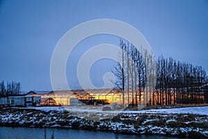 Of vinyl house of Iceland image