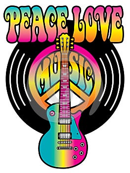 Vinyl Peace Love Music